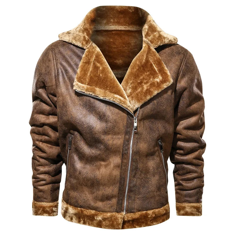 Damon - Luxe Lederen Jack met Slanke Pasvorm