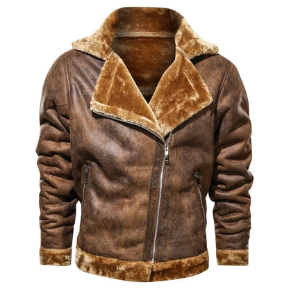 Damon - Luxe Lederen Jack met Slanke Pasvorm