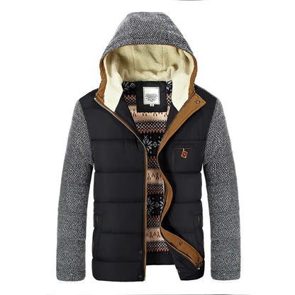 Stijlvolle Winterjas Met Capuchon