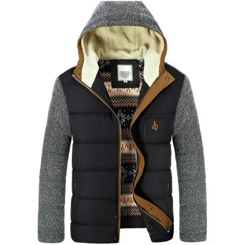 Stijlvolle Winterjas Met Capuchon