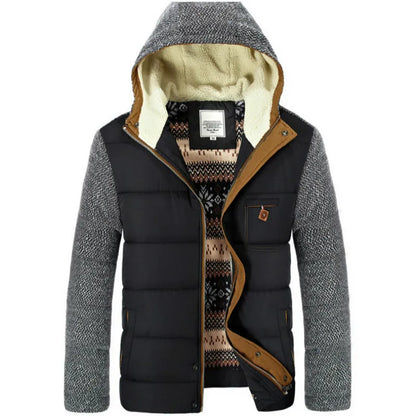 Stijlvolle Winterjas Met Capuchon