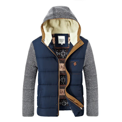 Stijlvolle Winterjas Met Capuchon