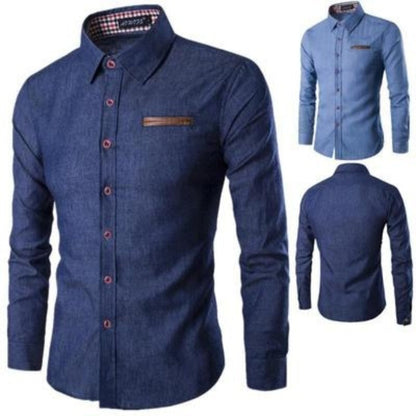 Stijlvolle Denim Bloes