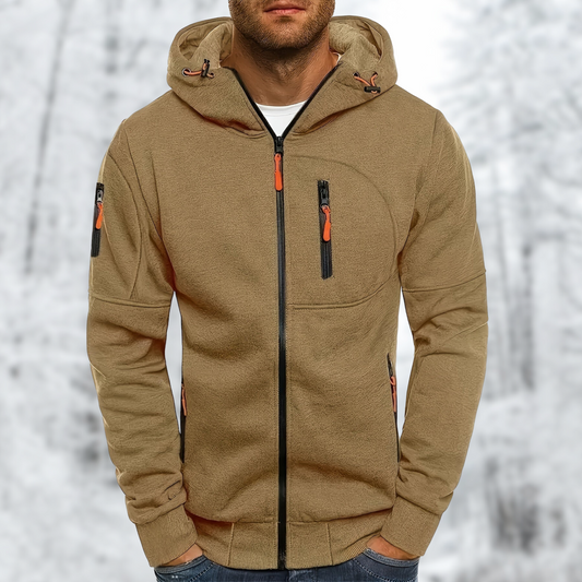 Comfortabele Hoodie met Ritssluiting voor Koude Dagen