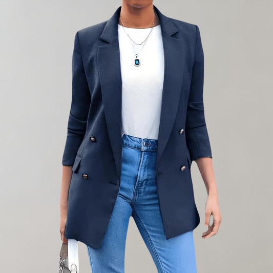 Elegante Damesblazer met Moderne Twist
