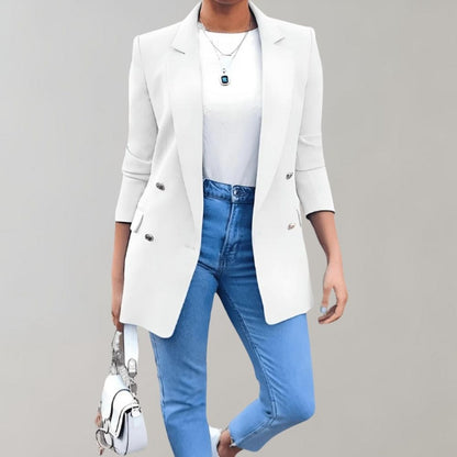 Elegante Damesblazer met Moderne Twist