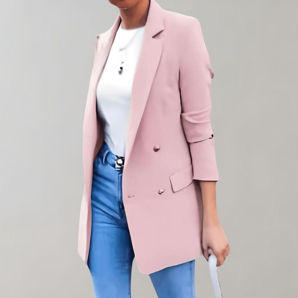 Elegante Damesblazer met Moderne Twist