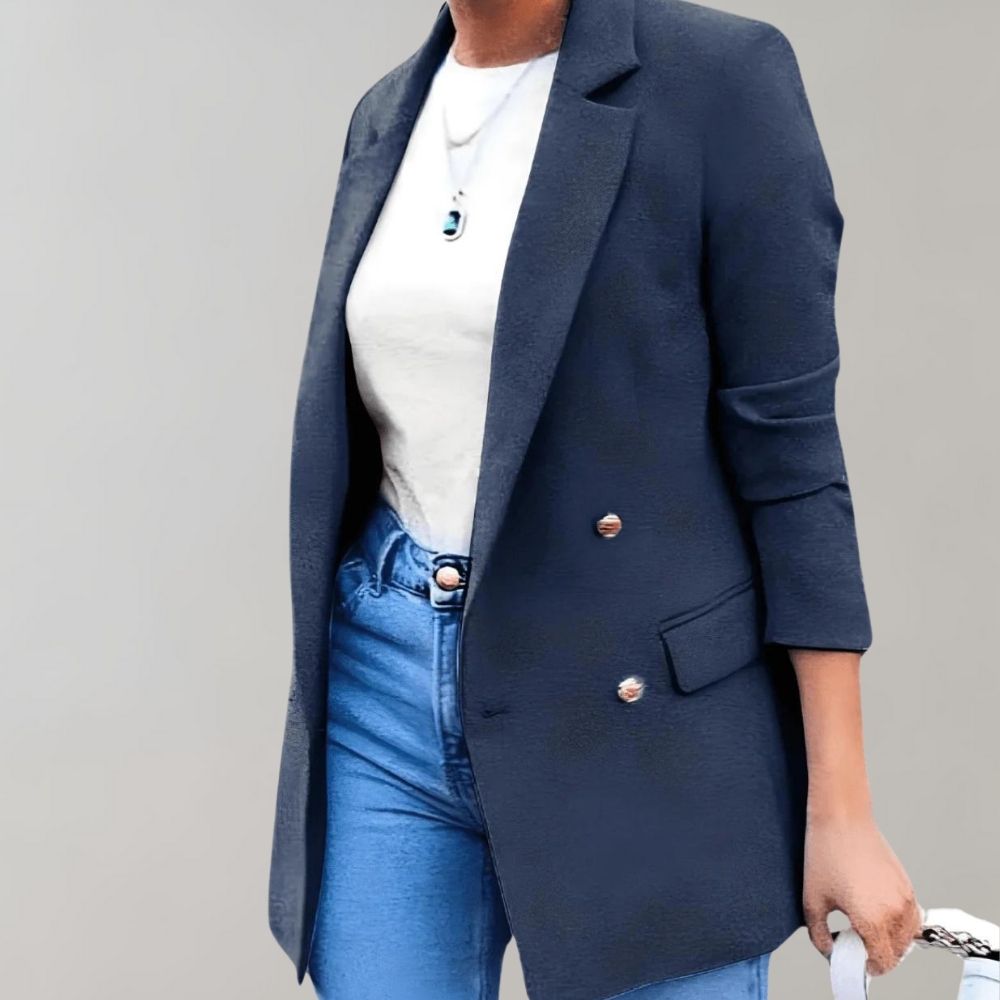 Elegante Damesblazer met Moderne Twist