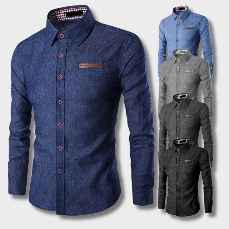 Stijlvolle Denim Bloes