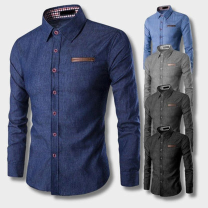 Stijlvolle Denim Bloes