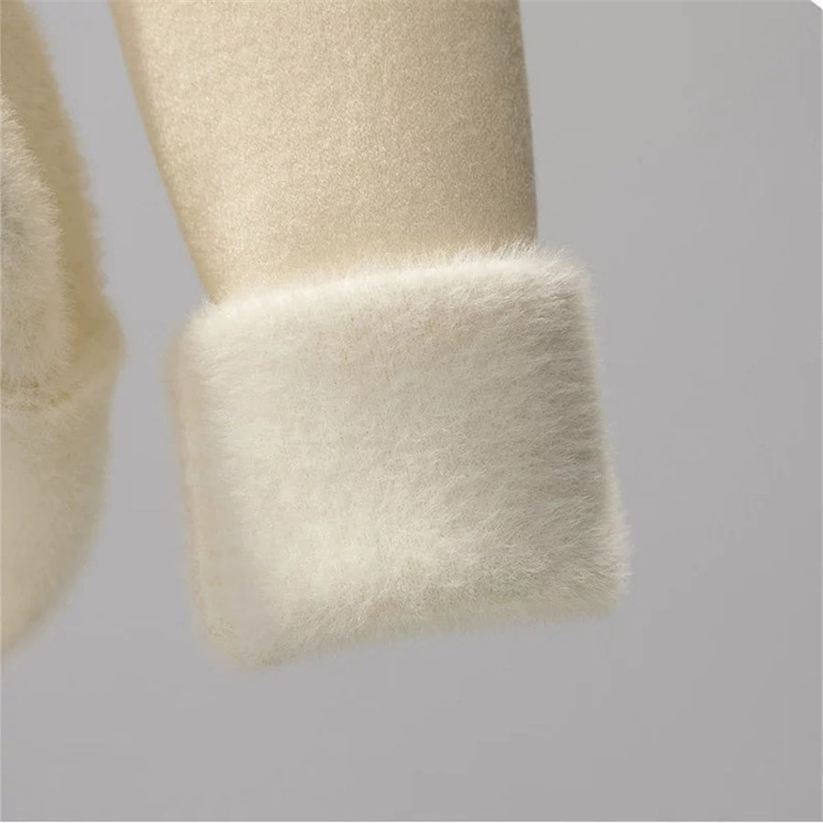 Luxe Fluweel Gevoerde Coltrui