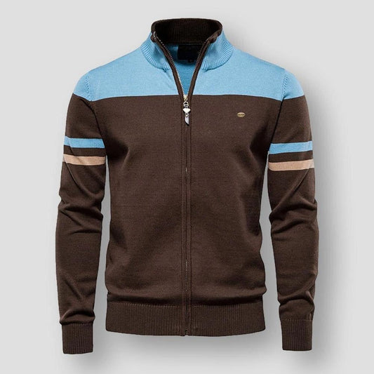 Milan - Comfortabel Vest met Rits