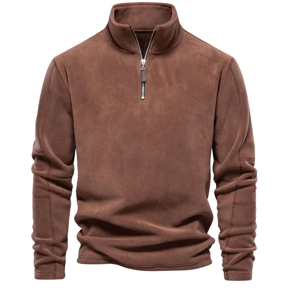 Lars - Elegante Trui met Opstaande Kraag