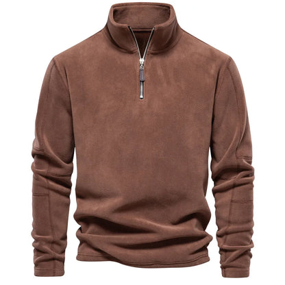 Lars - Elegante Trui met Opstaande Kraag