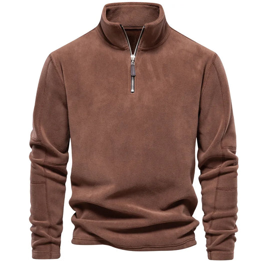 Lars - Elegante Trui met Opstaande Kraag