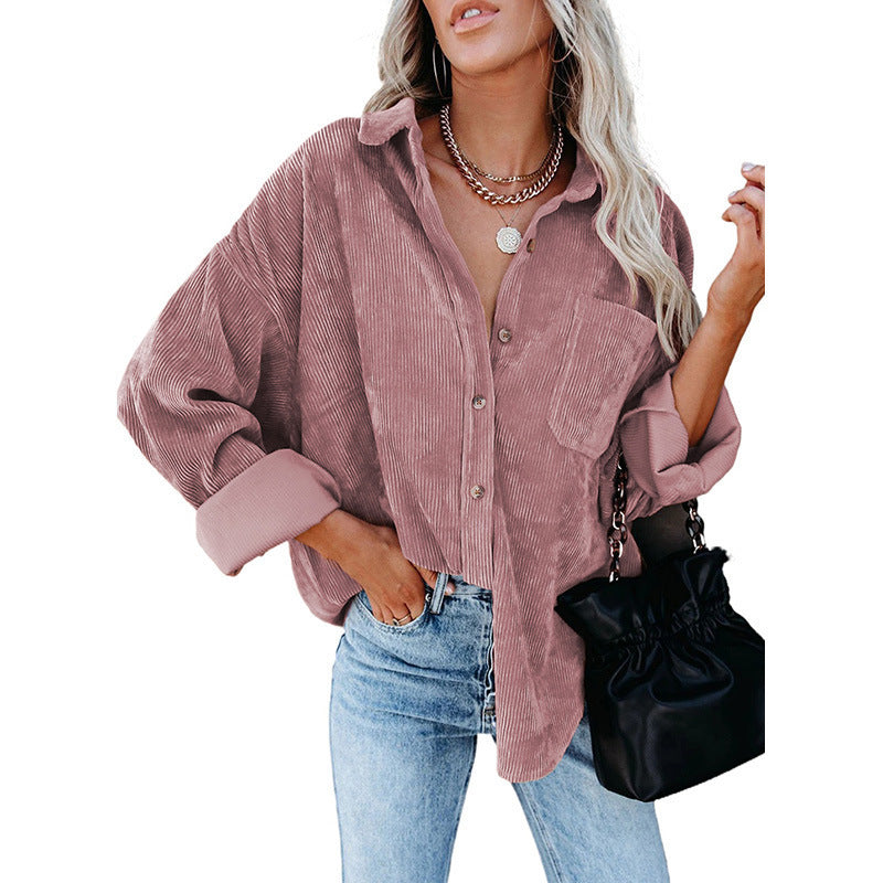 Sophie - Geribd Casual Shirt