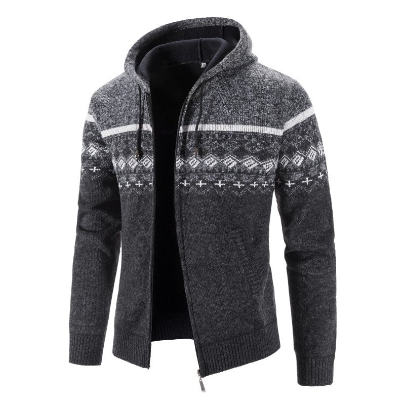 Luca - Warme Vest met Capuchon en Rits