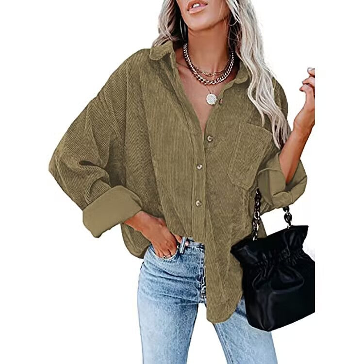 Sophie - Geribd Casual Shirt