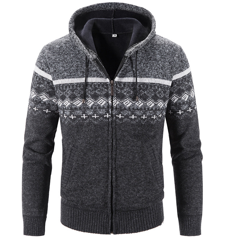 Luca - Warme Vest met Capuchon en Rits