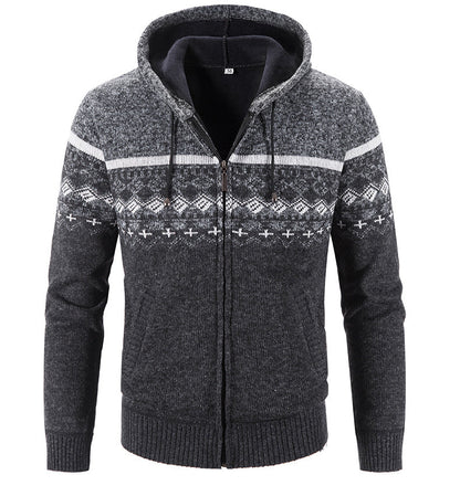 Luca - Warme Vest met Capuchon en Rits