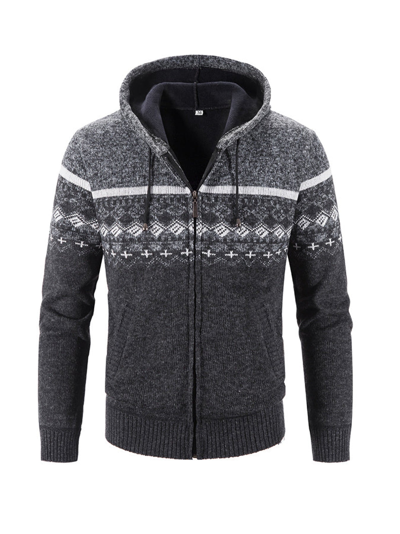 Luca - Warme Vest met Capuchon en Rits
