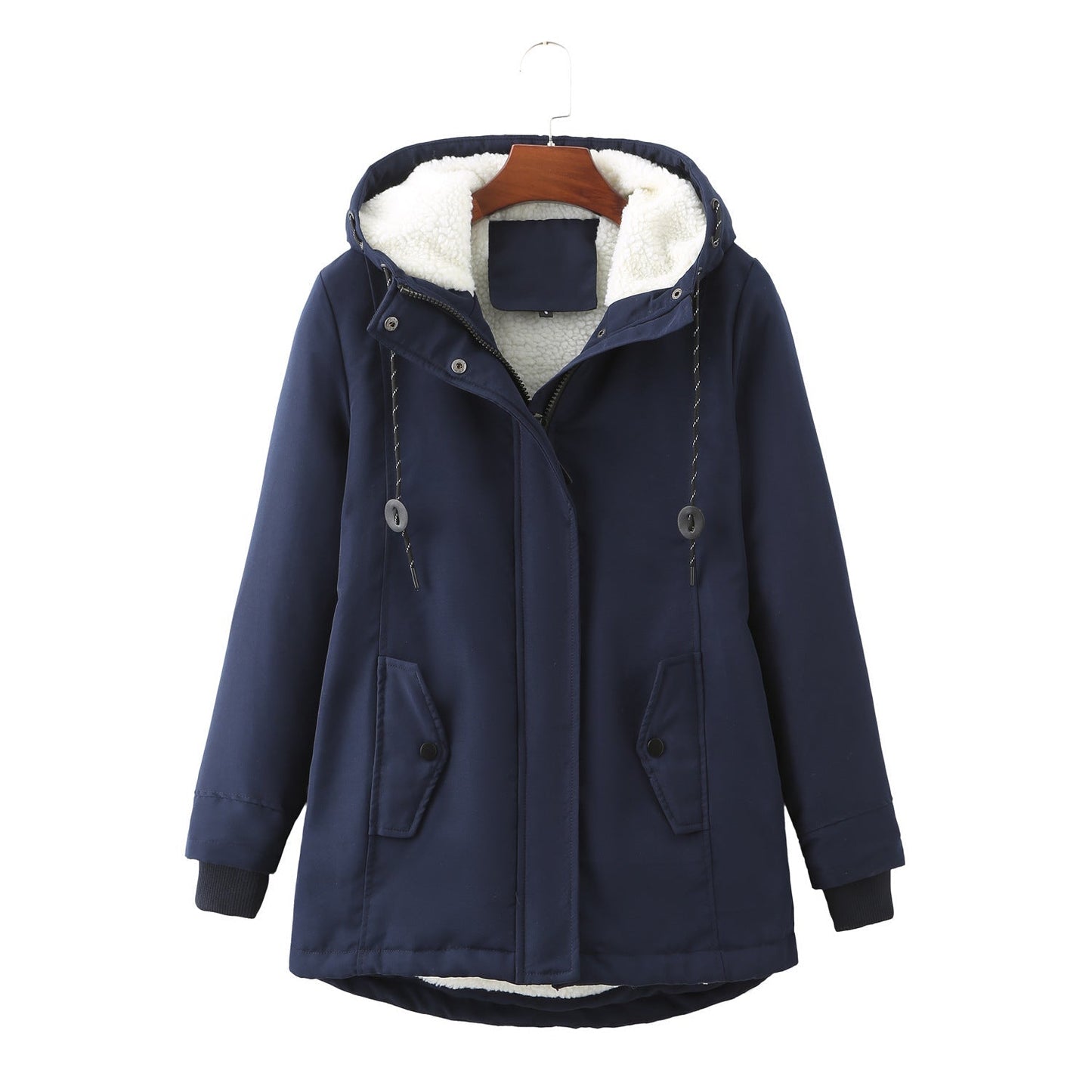 Luna - Elegante Waterdichte Damesjas met Capuchon
