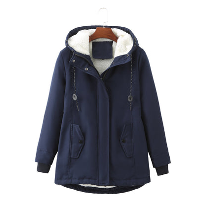 Luna - Elegante Waterdichte Damesjas met Capuchon