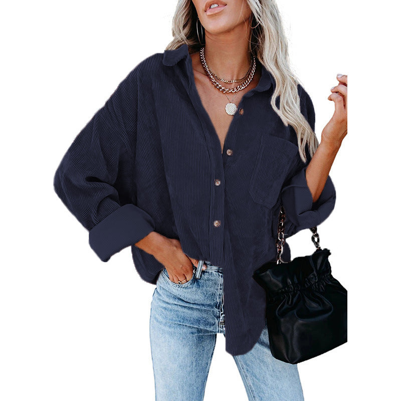 Sophie - Geribd Casual Shirt