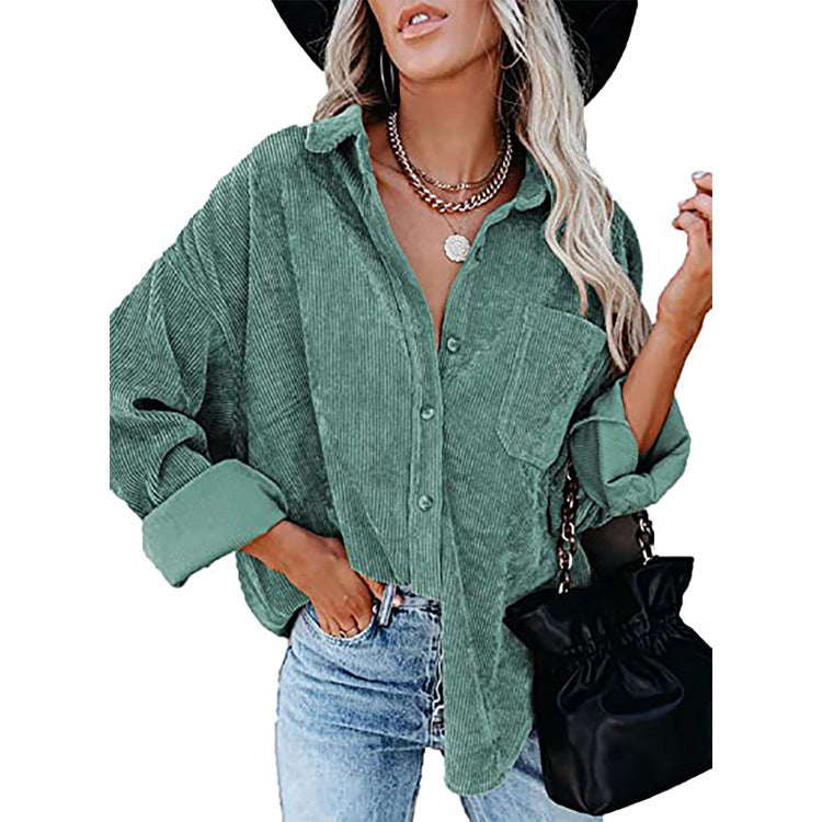 Sophie - Geribd Casual Shirt