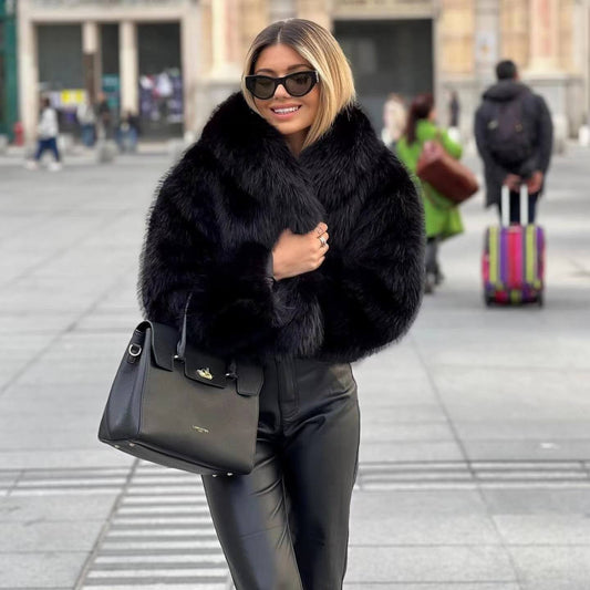 Lotte - Luxe Bontjas voor Koude Dagen