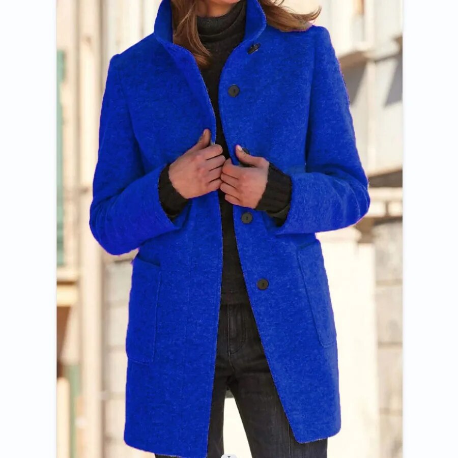 Luxe Winterjas met Elegante Snit