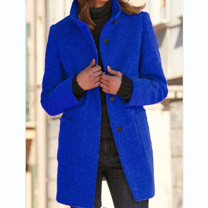 Luxe Winterjas met Elegante Snit