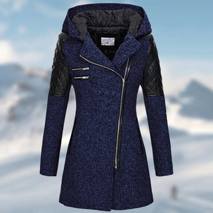 Sophie - Lange Winterjas Met Capuchon