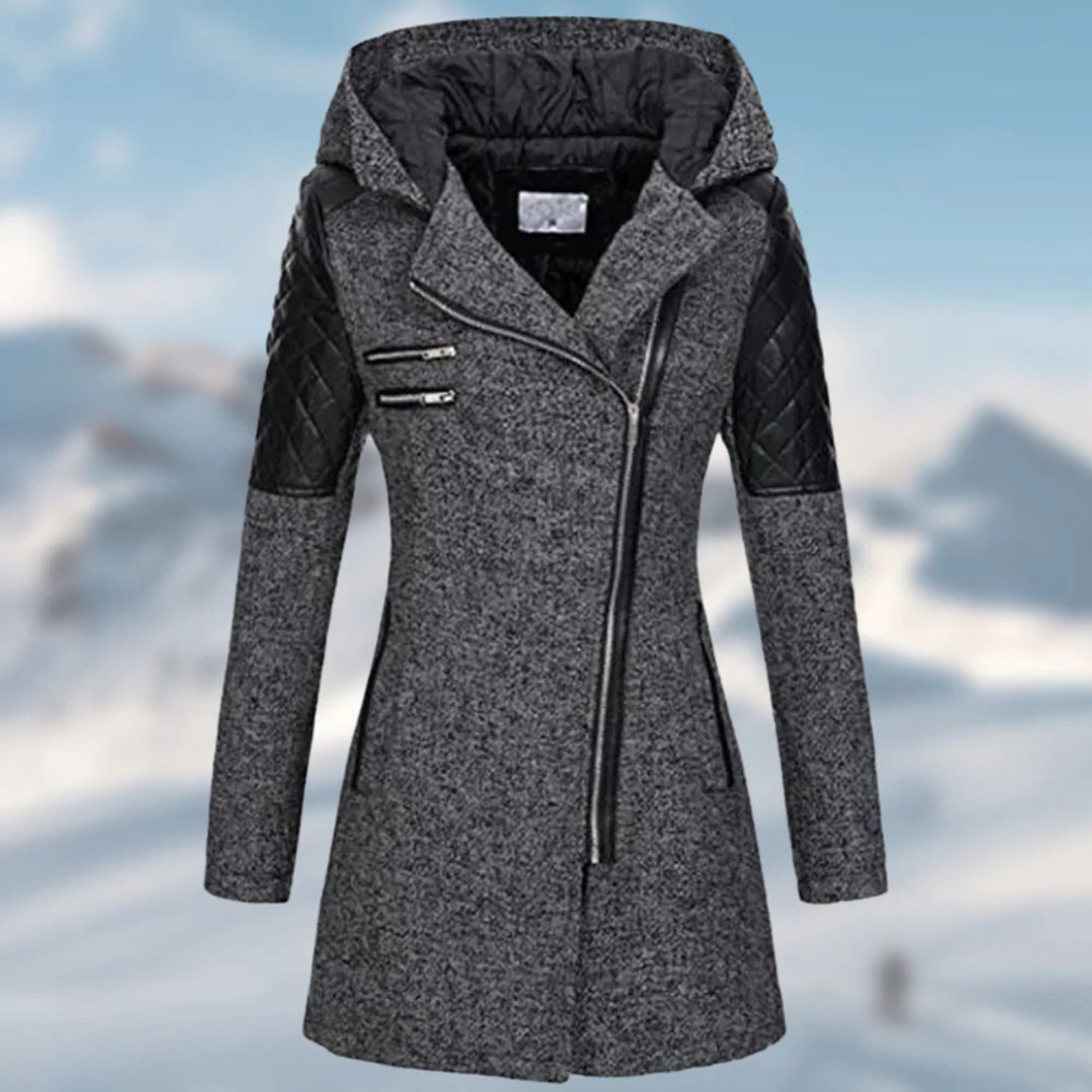 Sophie - Lange Winterjas Met Capuchon