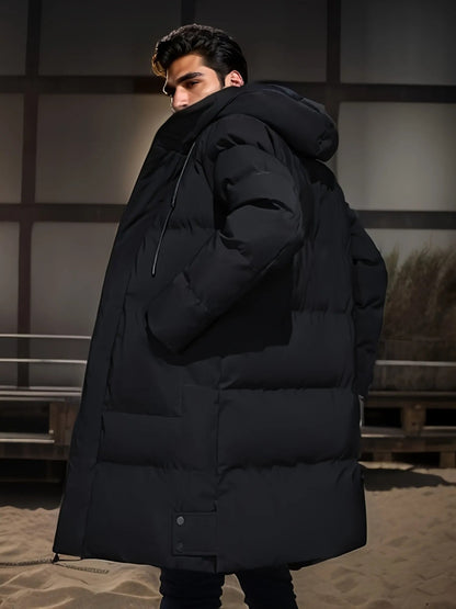 Waterdichte warme winterjas met moderne stijl