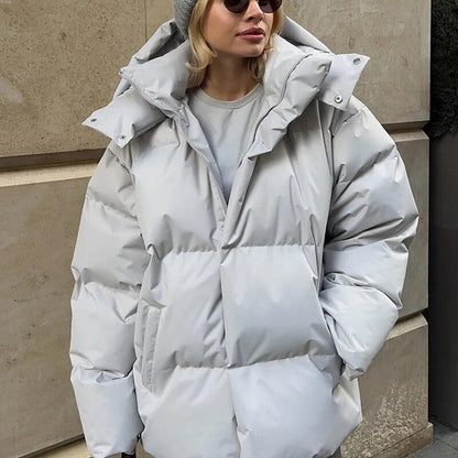 Livia - Elegante Puffy Winterjas