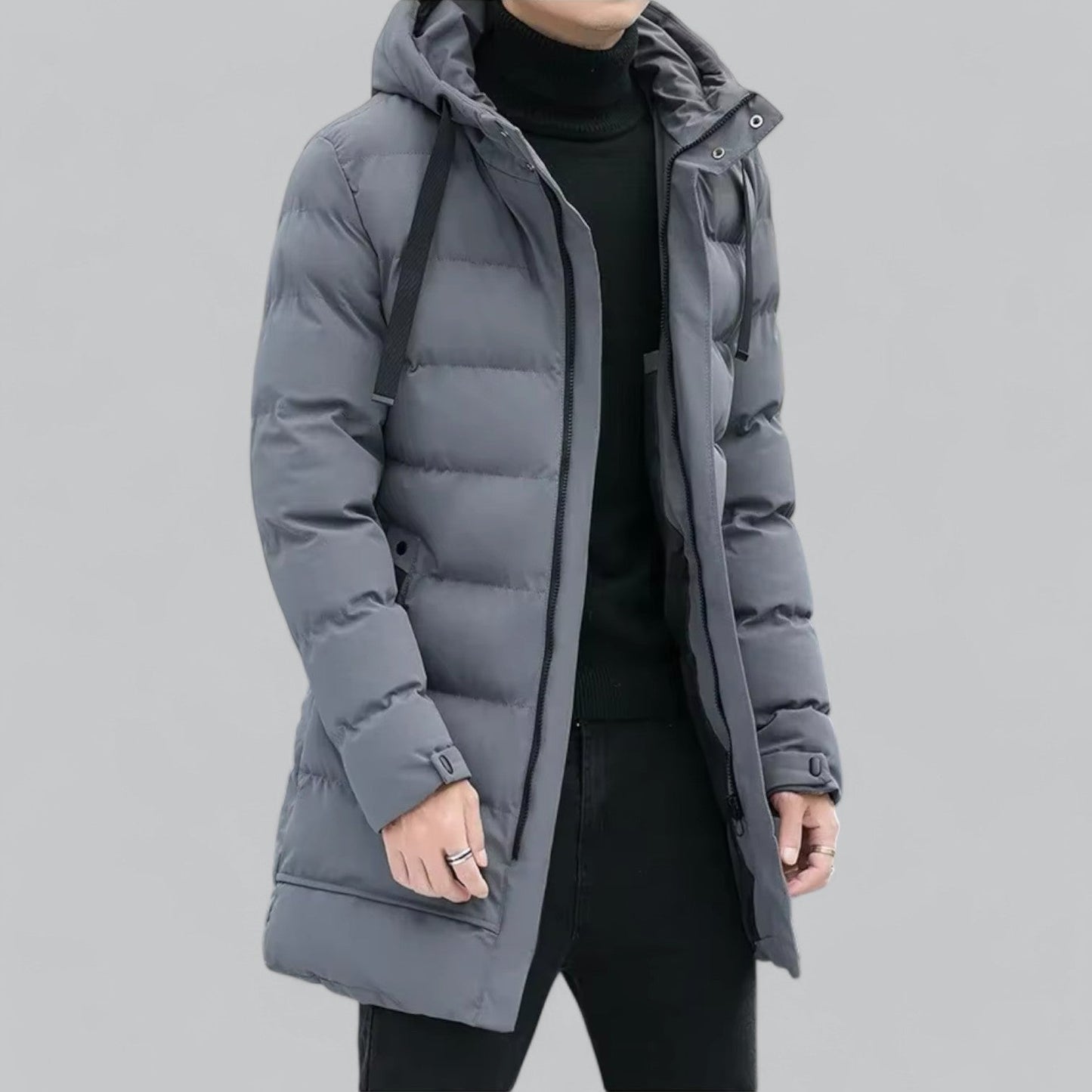 Jasper - Elegante Lange Winterjas
