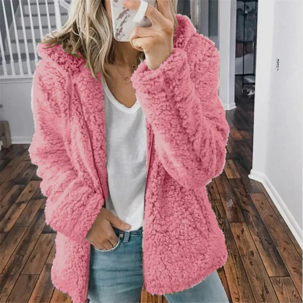 Lotte - Zachte Teddy Hoodie voor Ultiem Comfort