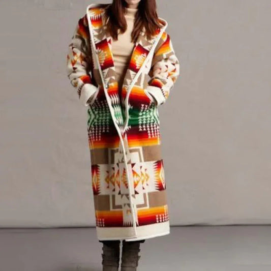 Luna - Elegante Winterjas met Unieke Details
