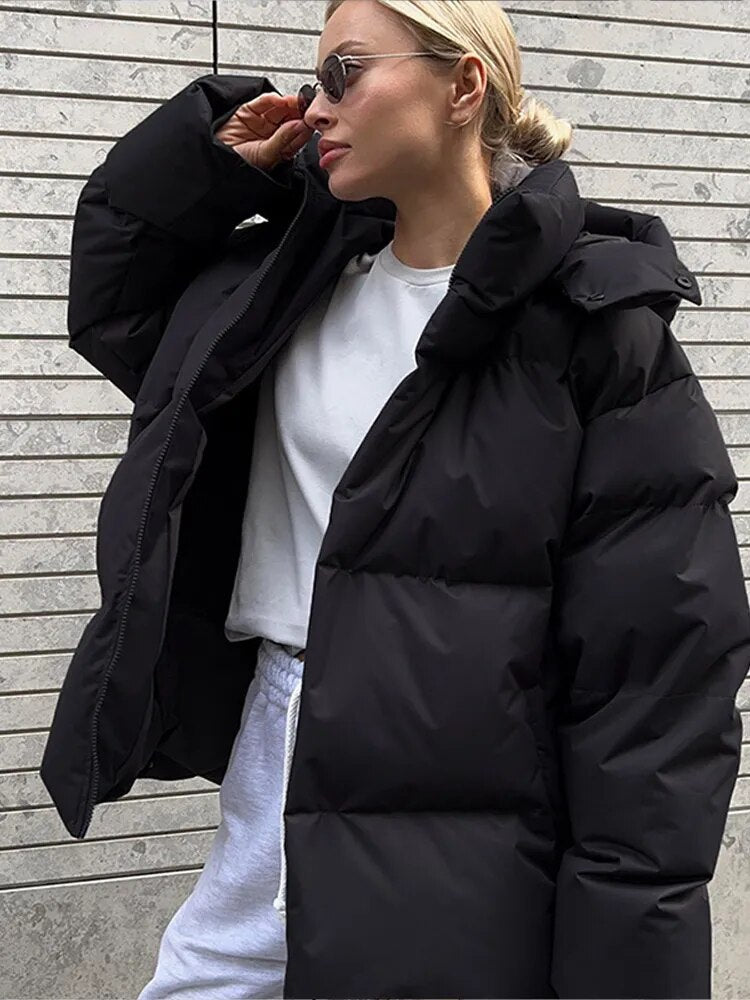 Livia - Elegante Puffy Winterjas