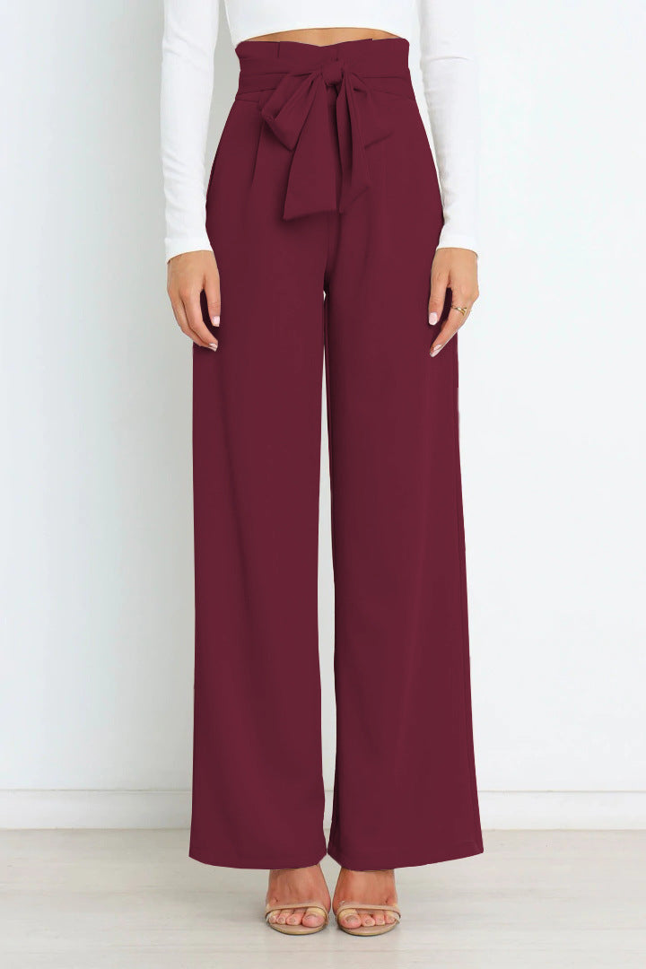 Elegante Wijde Broek met Relaxte Pasvorm