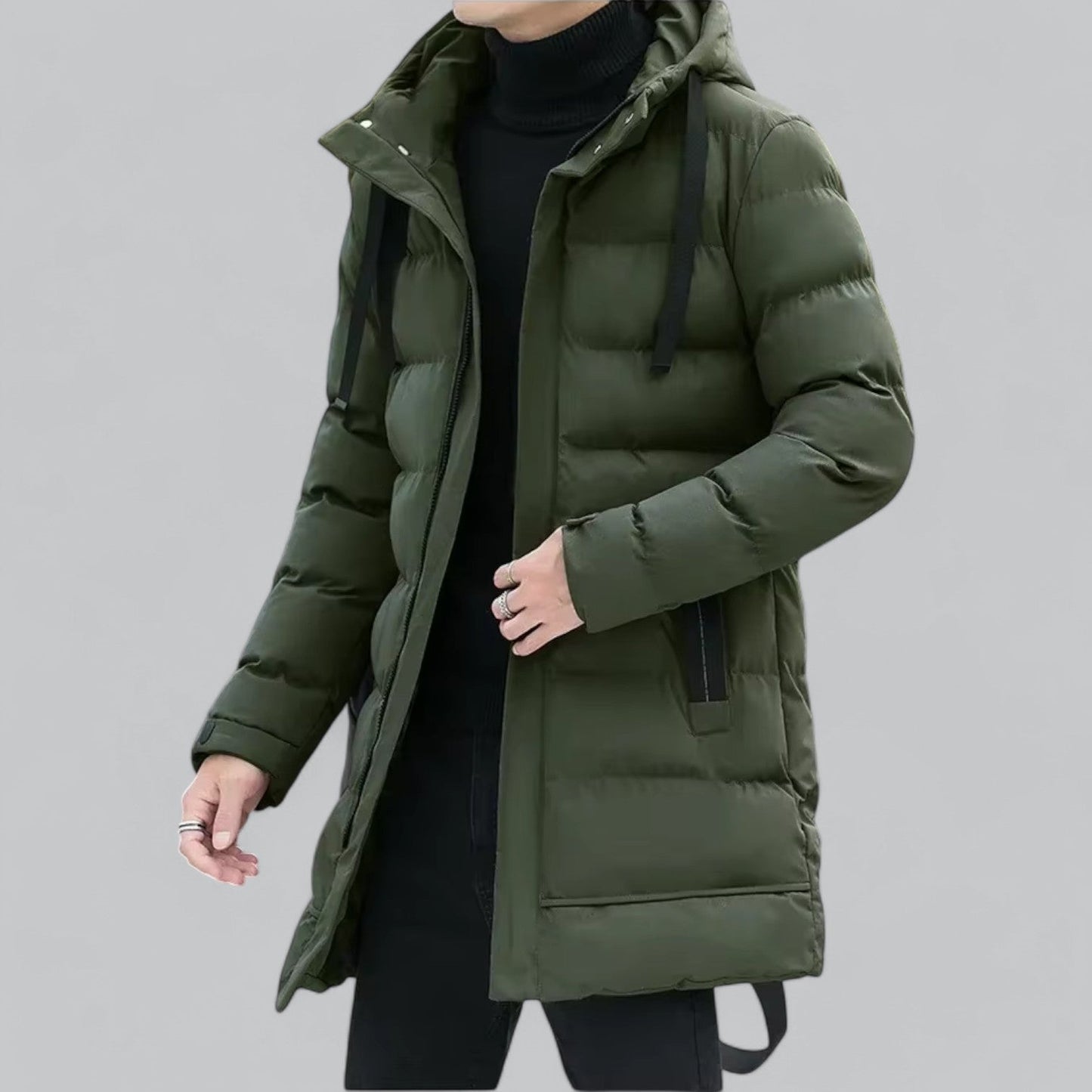 Jasper - Elegante Lange Winterjas
