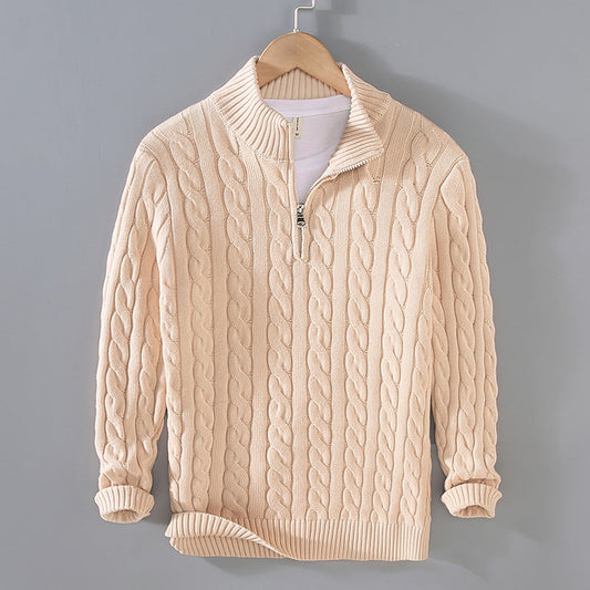 Trendy Trui met Ritsluiting