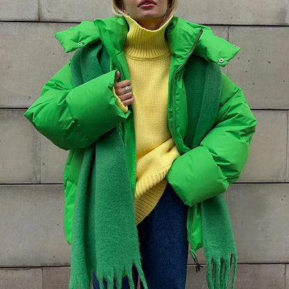 Livia - Elegante Puffy Winterjas