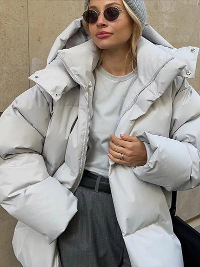 Livia - Elegante Puffy Winterjas
