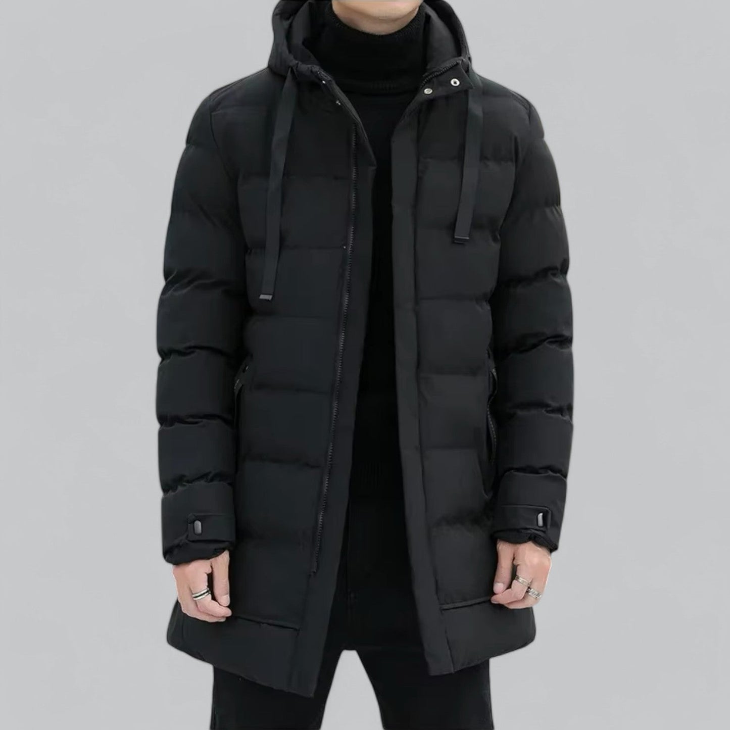 Jasper - Elegante Lange Winterjas