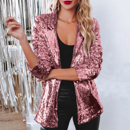 Luna - Glamoureuze Glitter Blazer
