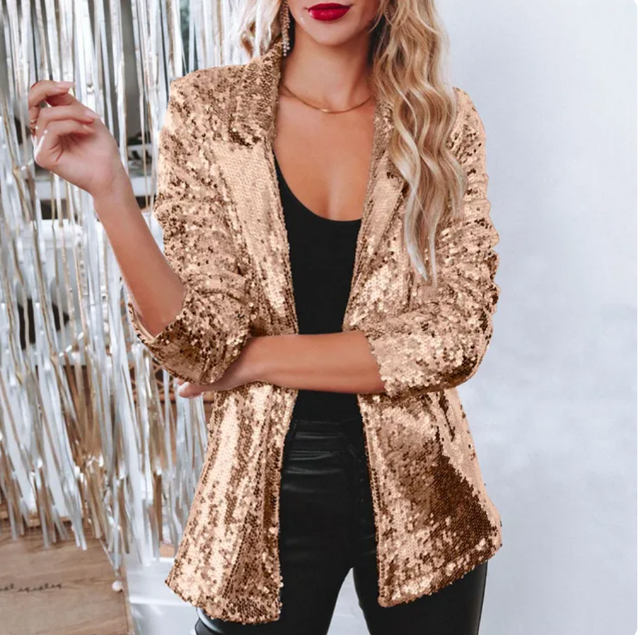 Luna - Glamoureuze Glitter Blazer