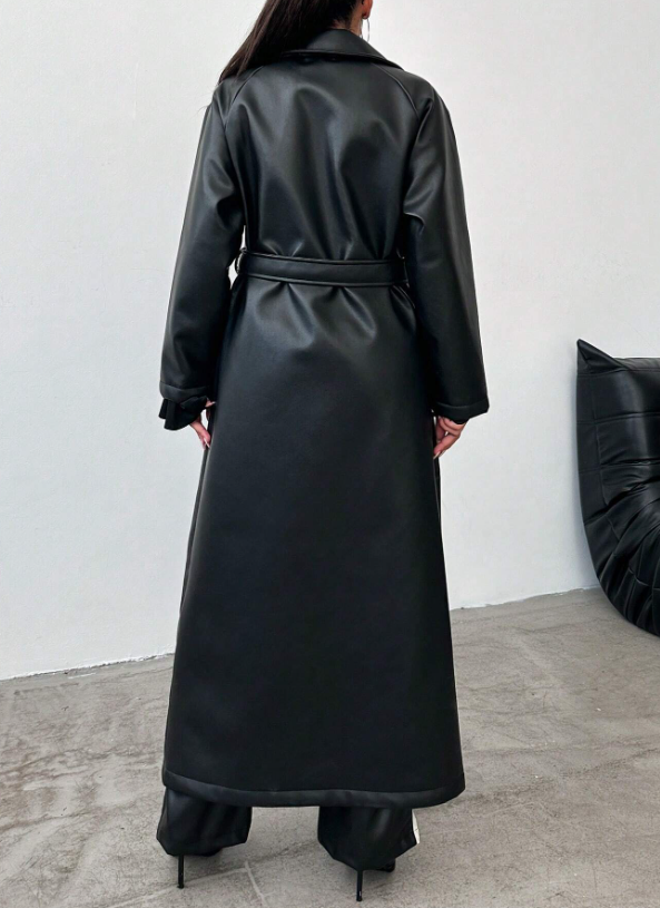 Evelyn - Tijdloze Trenchcoat met Verstelbare Riem