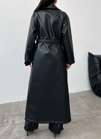 Evelyn - Tijdloze Trenchcoat met Verstelbare Riem